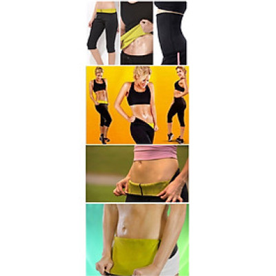 Quần lửng thể thao nữ tự sinh nhiệt đốt cháy calo chất liệu đàn hồi