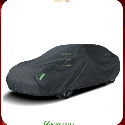 Bạt phủ ô tô thương hiệu MACSIM dành cho Toyota Corolla Cross- màu đen - bạt phủ trong nhà và ngoài trời