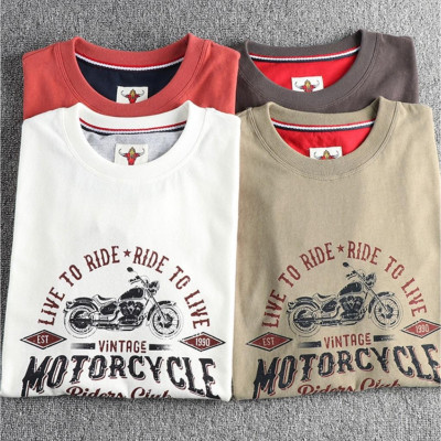 Áo thun phong cách Retro_Biker_dã ngoại