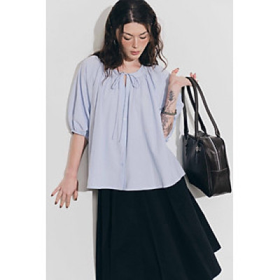 DOTTIE - Áo tay phồng rút nhún cổ - T1135