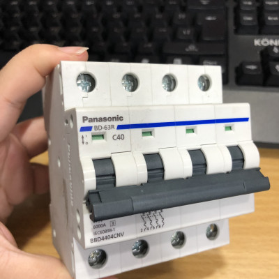 Cầu dao Panasonic 4 pha DIN BD Breaker DIN Type - Hàng chính hãng