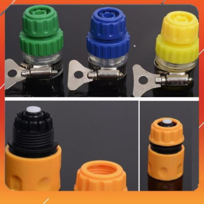 Vòi Xịt️Evoucher Bộ dây vòi xịt nước rửa xe, tưới cây , tăng áp 3 lần, loại 7m, 10m 206236  đầu đồng,cút,nối PE