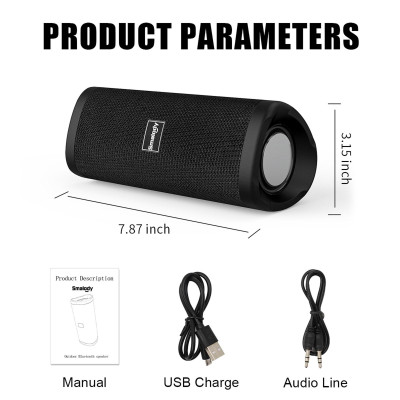 Loa Bluetooth 5.0 không dây Smalody YXSM8090BT âm thanh nổi không thấm nước