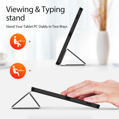 Bao da Dux Ducis Domo dành cho Samsung Galaxy Tab S10 Ultra , Tab S10 Fe Plus , Tab S10 Fe , Tab S10 Plus  có khay đựng bút - Hàng chính hãng