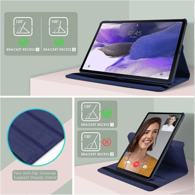 Case bao da chống sốc xoay 360 độ cho Samsung Galaxy Tab S9 / S9 Plus / S9 Ultra hiệu HOTCASE (thiết kế siêu mỏng hỗ trợ Smartsleep, gập nhiều tư thế, tản nhiệt tốt) - hàng nhập khẩu