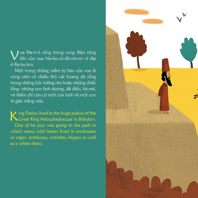 Sách - Sư Tử Fura Và Tiên Tri Đa-ni-en - Truyện Tranh Kinh Thánh Song Ngữ Việt Anh - Bayard Việt Nam