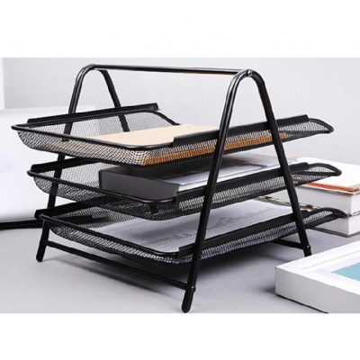 Khay 3 Tầng Sắt Deli 9181 