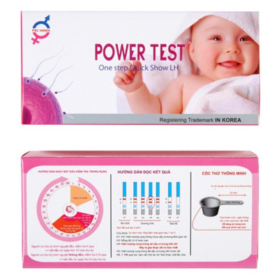 Que Test Rụng Trứng PowerTest (Combo 2 Hộp) - Che Tên Sản Phẩm