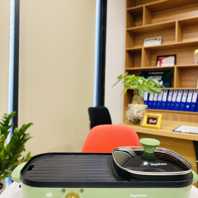 Bếp lẩu nướng điện đa năng Nagakawa NAG3104 (1500W) - Hàng chính hãng