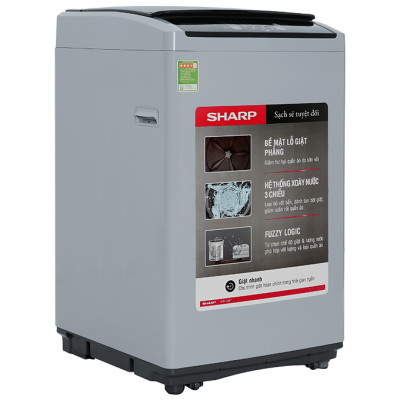 Máy Giặt Sharp 7.5 Kg ES-Y75HV-S -Hàng chính hãng( Chỉ giao HCM)