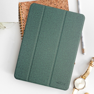 Bao da Mutural Tailor dựng đứng có khay bút dành cho iPad Gen 10 10.9inch 2022  - Hàng chính Hãng