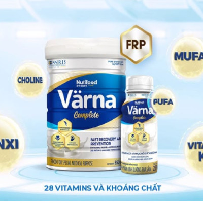 Sữa Bột Varna Complete Nutifood 850g – Dinh Dưỡng Tăng Cường Cho Người Ốm & Người Cao Tuổi