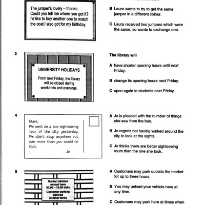 Cambridge Preliminary English Test 5 Student