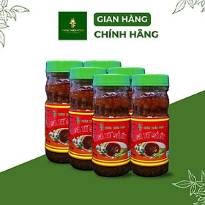 COMBO 6 HŨ SA TẾ SẢ ỚT THIÊN THIÊN FOOD 100GR