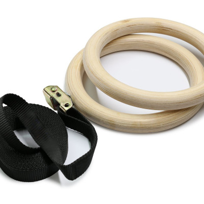 Vòng Treo Gỗ Tập Gym Gymnastic Rings Cleacco 