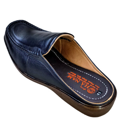 Dép bít mũi nam da bò thật HÀ NAM cao cấp  GSB2051