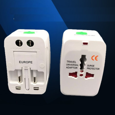 Bộ Chuyển Đổi 3 Chấu Thành 2 Chấu - Ổ cắm du lịch đa năng dùng được cho chuẩn cổng Mỹ, Nhật, Châu Âu, Úc - Hàng chính hãng