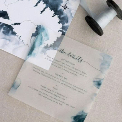 Giấy nhựa trong mờ (Translucent PET) dày 135 khổ 320x470