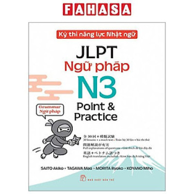 Sách - Kỳ Thi Năng Lực Nhật Ngữ - JLPT N3 Point & Practice - Ngữ Pháp