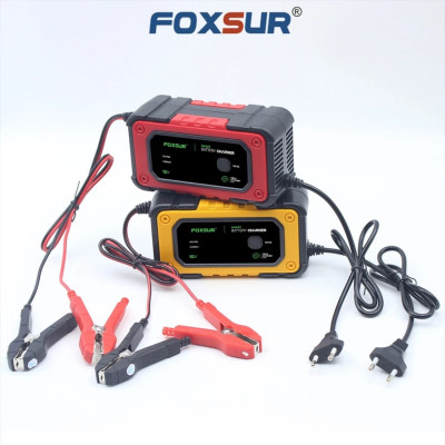 Sạc Ắc Quy Thông Minh Foxsur 12V/7A Chính Hãng: Hiệu Quả với Khả Năng Khử Sunfat và Tự Ngắt khi Đầy