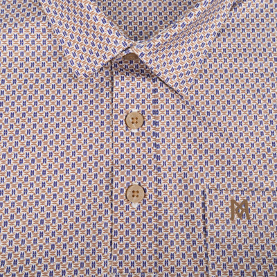 Áo thun polo nam Khatoco A2MN498R2-VNIN710-2703-N