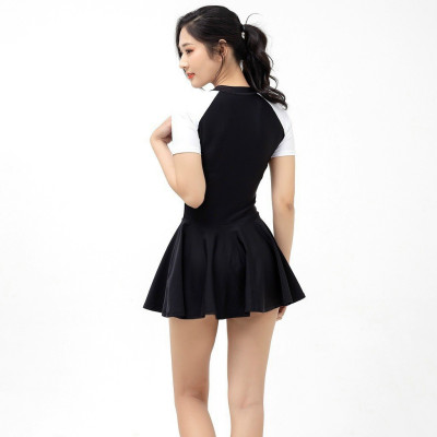 Váy Tắm Biển Nữ Ngắn Tay Liền Thân Chống Nắng