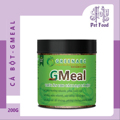 Thức ăn Cá Thủy Sinh, Cá Bột - GMEAL - Tăng trưởng nhanh, Tăng đề kháng, Protein cao - hộp 200g