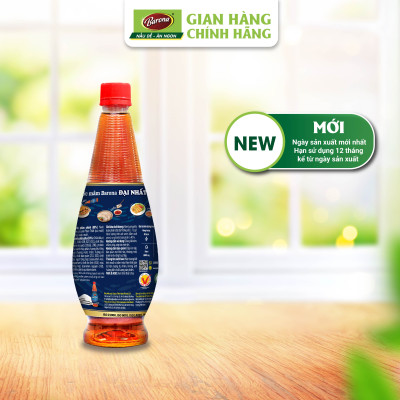 Combo 3 chai Nước Mắm Barona Đại Nhất 12 độ đạm - 200ml Tặng 100gr Bột ngọt]