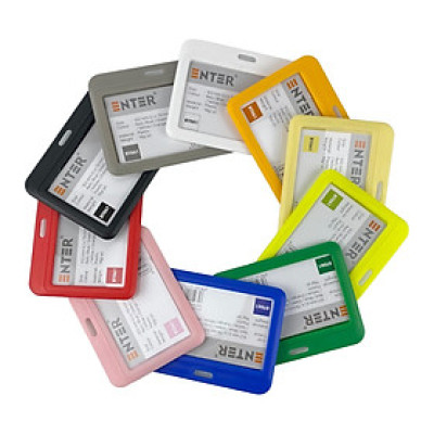 Bảng tên Enter BT061 86x54mm 1 mặt ngang