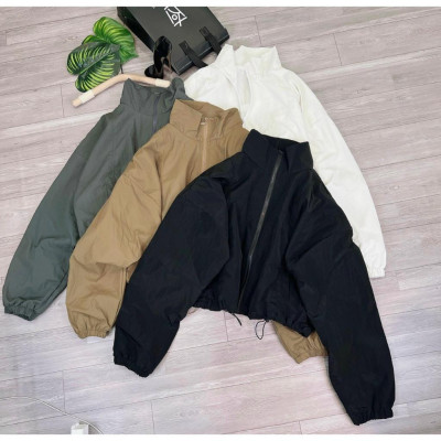 Áo khoát nữ hàn quốc dù trượt nước 2 lớp hàng bao chất cực chuẩn-A2093