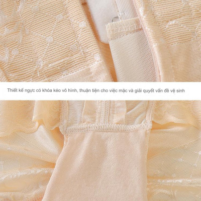 Quần Gen Định Hình Bụng Khóa Kéo Phối Ren Quyến Rũ 2055 – Eo Thon, Bụng Phẳng, Tự Tin Mỗi Ngày