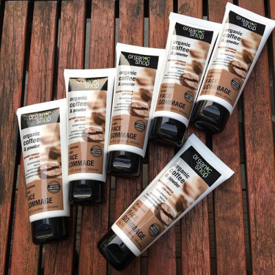  Tẩy tế bào chết mặt Organic shop cà phê